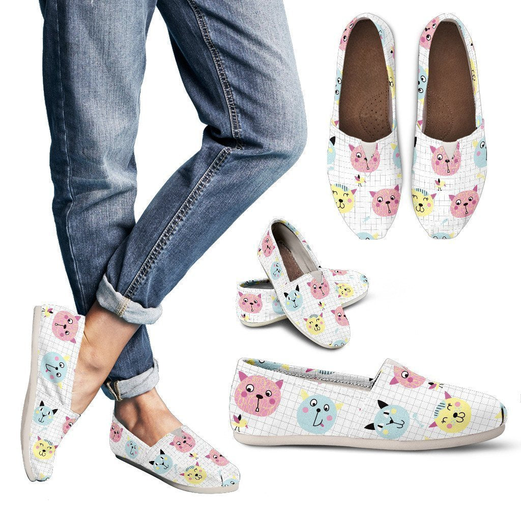 Cats & Birds Women's Casual Shoes-6teenth World™-Women's Casual Shoes-US6 (EU36)-Vibe Cosy™