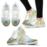 Australia shoes- Koala with mimosa flower sneakers NN8-SNEAKERS-HP Arts-Women's Sneakers - White - Australia shoes- Koala with mimosa flower women's sneakers white NN8-US5 (EU35)-Vibe Cosy™