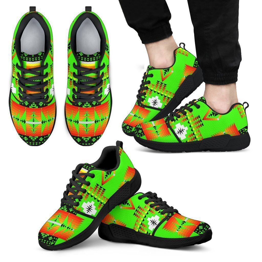 Seven Tribes Lime Green Sopo Men's Athletic Sneakers-6teenth World™-Men's Athletic Sneakers-US5 (EU38)-Vibe Cosy™