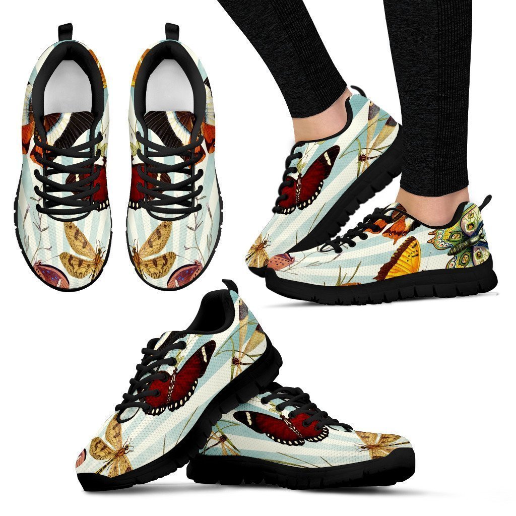 Butterfly Women's Sneakers-6teenth World™-Women's Sneakers-US5 (EU35)-Vibe Cosy™