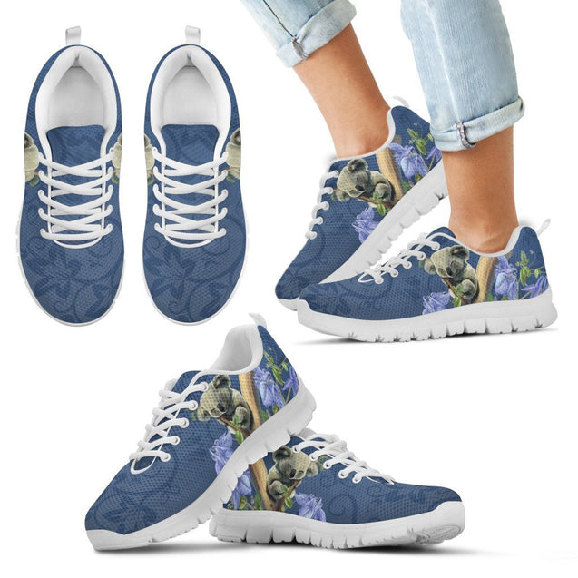 Australia shoes- Koala sleep and bluebell sneakers NN8-SNEAKERS-HP Arts-Kid's Sneakers - White - Australia shoes- Koala sleep and bluebell kid's sneakers white NN8-11 CHILD (EU28)-Vibe Cosy™