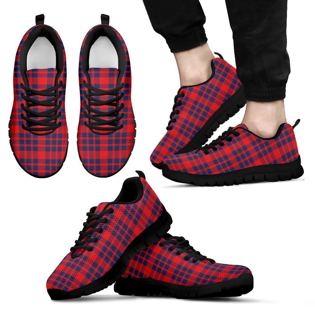 Red Striped Men's Sneakers-6teenth World™-Men's Sneakers-US5 (EU38)-Vibe Cosy™