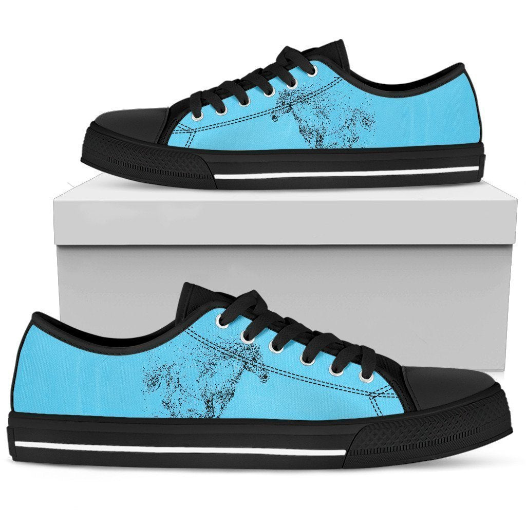 Blue Hors Women's Low Top Shoe-6teenth World™-Women's Low Top Shoe-US5.5 (EU36)-Vibe Cosy™