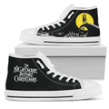 The Nightmare Before Christmas-Shoes-6teenth Outlet-Womens High Top - White - The Nightmare Before Christmas-US5.5 (EU36)-Vibe Cosy™