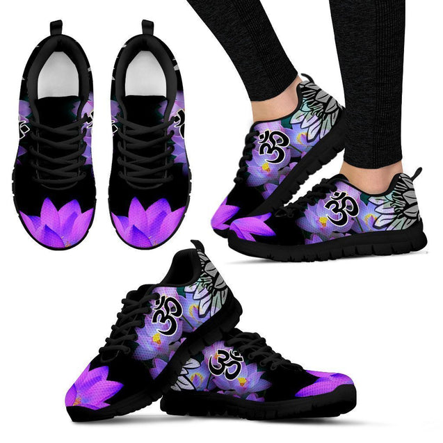 Lotus Paradise Women's Sneakers-6teenth World™-Women's Sneakers-US5 (EU35)-Vibe Cosy™