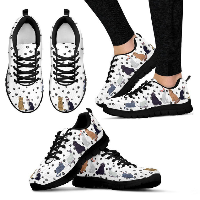 Cats Women's Sneakers-6teenth World™-Women's Sneakers-US5 (EU35)-Vibe Cosy™