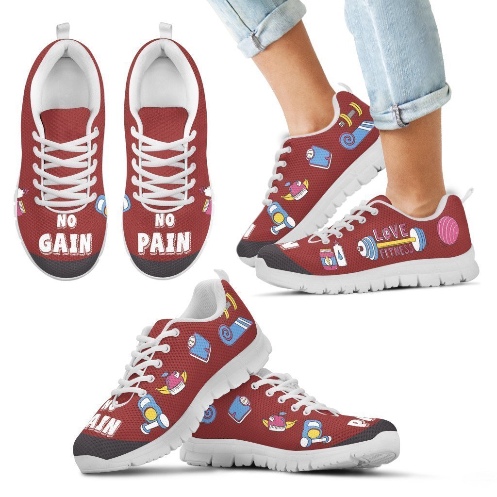 No Pain No Gain Kid's Sneakers-6teenth World™-Kid's Sneakers-11 CHILD (EU28)-Vibe Cosy™