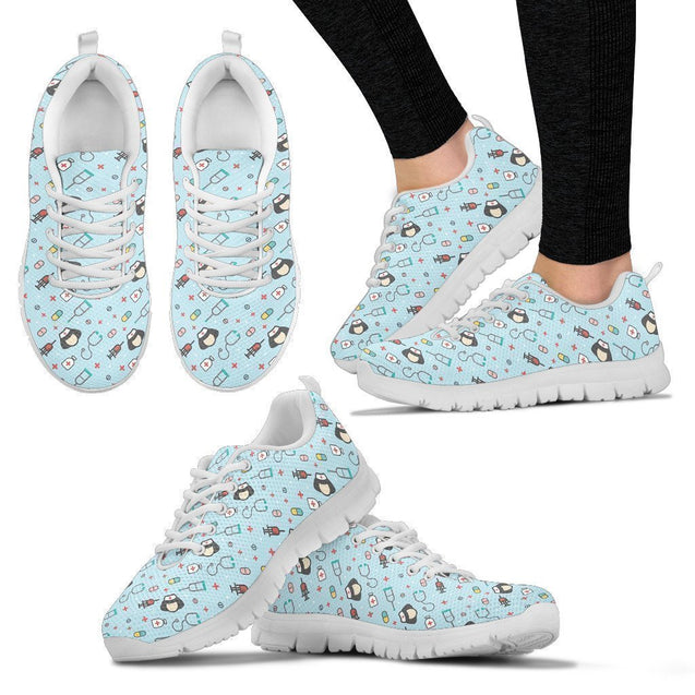 Nurse shoes-Shoes-6teenth Outlet-Women's Sneakers - White - Nurse Shoes-US5 (EU35)-Vibe Cosy™