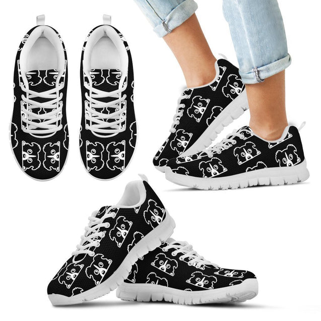 Border Collie Lover Kid's Sneakers-6teenth World™-Kid's Sneakers-11 CHILD (EU28)-Vibe Cosy™