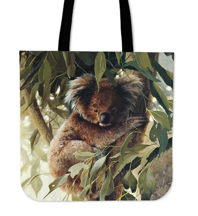 Koala tote bags australia K5-TOTE BAGS-HP Arts-Australia Koala Tote Bag K2-Vibe Cosy™