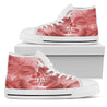 Beautiful Skull Face Women's High Top Shoe-6teenth Outlet-Womens High Top - White - Beautiful Skull Face Women's High Top Shoe white-US5.5 (EU36)-Vibe Cosy™