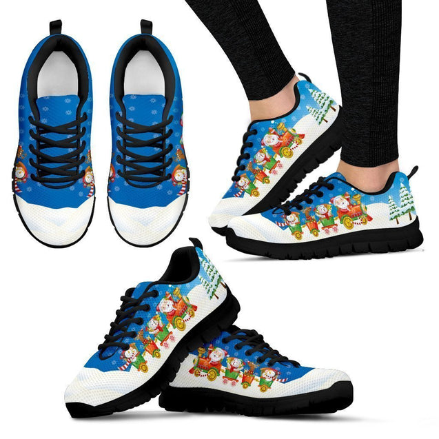 Santa and Friends Sneakers-6teenth World™-Women's Sneakers-US5 (EU35)-Vibe Cosy™
