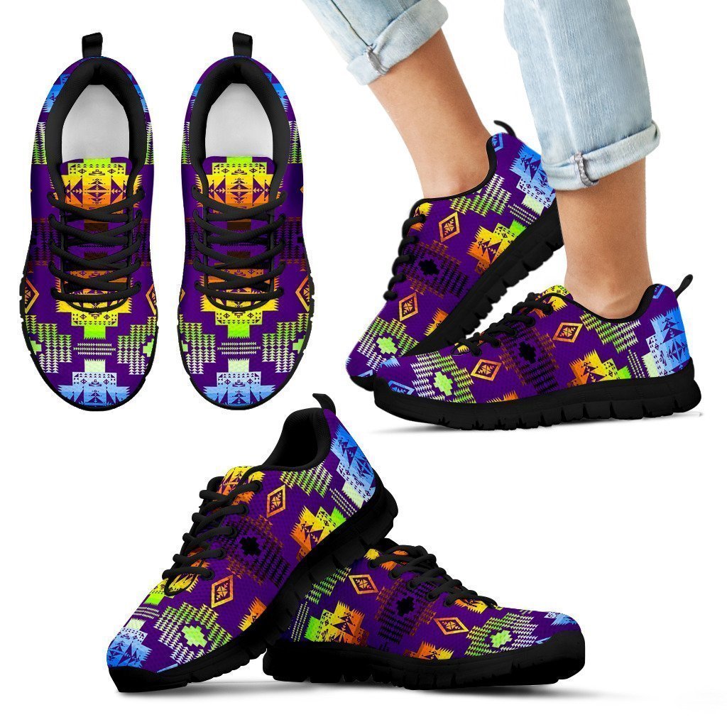 Purple Shades Sopo Kid's Sneakers-6teenth World™-Kid's Sneakers-11 CHILD (EU28)-Vibe Cosy™