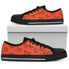 Jack o lantern Women's Low Top Orange-6teenth World™-Women's Low Top Shoe-US5.5 (EU36)-Vibe Cosy™
