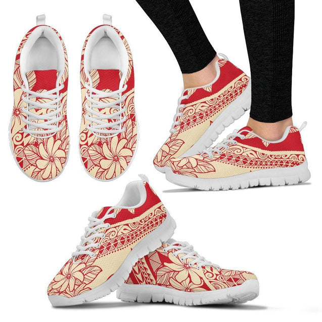 Poly Tribal Sneakers 22 - AH - J9-SNEAKERS-Alohawaii-Women's Sneakers-US5 (EU35)-White-Vibe Cosy™