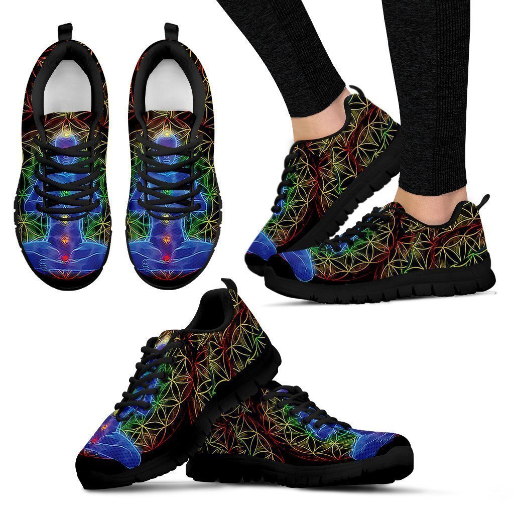 Chakra Balancing Women's Sneakers-6teenth World™-Women's Sneakers-US5 (EU35)-Vibe Cosy™
