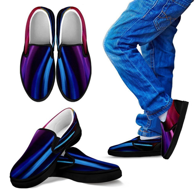 Kid's Slip Ons Daydream (Black Soles)-6teenth World™-Kid's Slip Ons-11 CHILD (EU28)-Vibe Cosy™