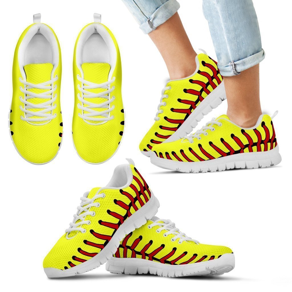 Softball Kid's Sneakers (White)-6teenth World™-Kid's Sneakers-11 CHILD (EU28)-Vibe Cosy™
