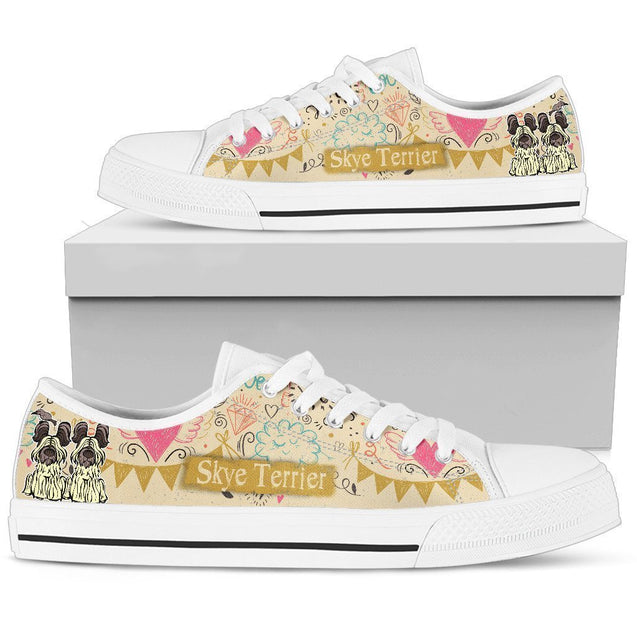 Skye Terrier Women's Low Top Shoe-6teenth World™-Women's Low Top Shoe-US5.5 (EU36)-Vibe Cosy™