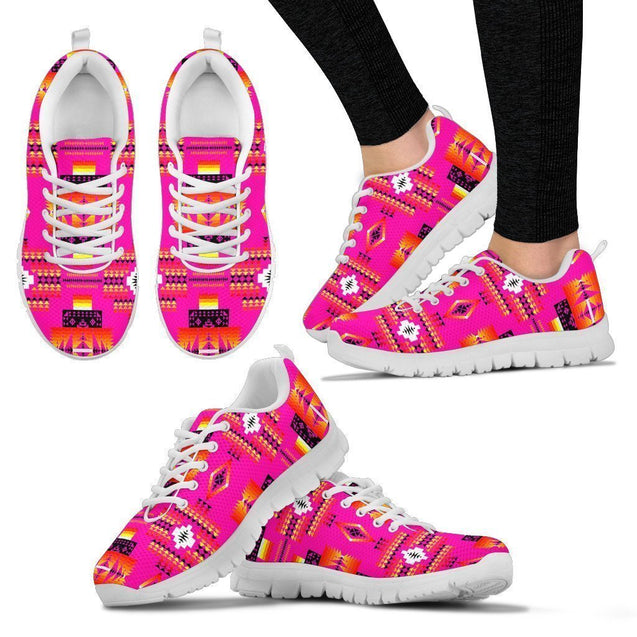 Seven Tribes Pink Sopo Women's Sneakers Sole-6teenth World™-Women's Sneakers-US5 (EU35)-Vibe Cosy™
