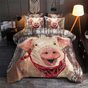 Cute Pig Bedding Set TA0711203-Quilt-TA-Twin-Vibe Cosy™