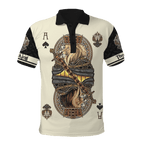 King Ace Spade Lion Poker 3D All Over Printed Unisex Shirts