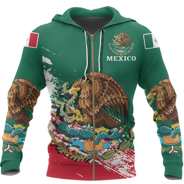 Mexico Special Hoodie-Apparel-HP Arts-Zip-Hoodie-S-Vibe Cosy™