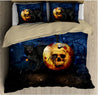 Halloween Skull Black Cat Bedding Set AM082022-LAM