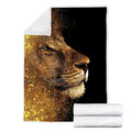 Gold Lion blanket