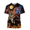 Maui taniwha art new zealand 3d all over printed shirt and short for man and women-Apparel-PL8386-T-shirt-S-Vibe Cosy™