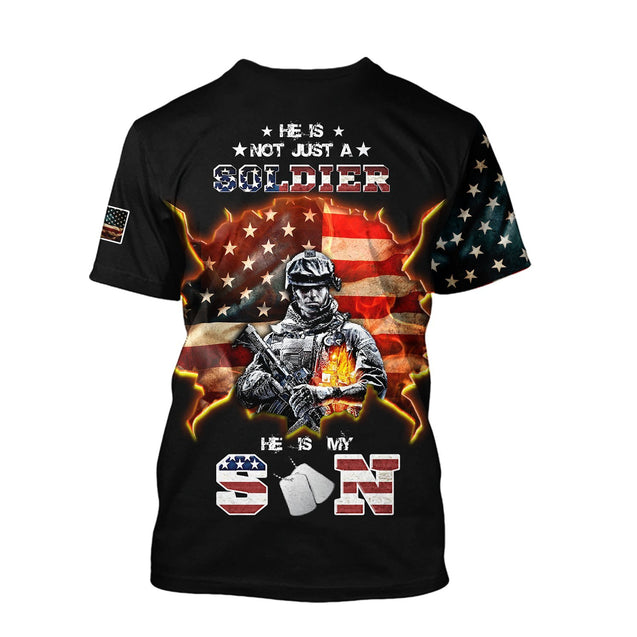 All Over Printed My Son Is A Soldier Hoodie DA04092020-MEI