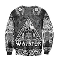 Viking Warriors tattoos 3D all over printed for man and women-Apparel-PL8386-Sweatshirt-S-Vibe Cosy™