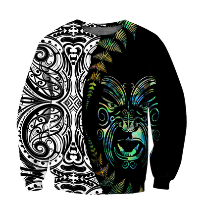 Maori paua shell 3d all over printed shirt and short for man and women HHT21072003-Apparel-PL8386-Sweatshirt-S-Vibe Cosy™