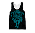 Maori tangaroa blue tattoo 3d all over printed shirt and short for man and women HHT20072001-Apparel-PL8386-Tank top-S-Vibe Cosy™