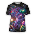 3D all over print galaxy unicorn-Apparel-HbArts-T-Shirt-S-Vibe Cosy™