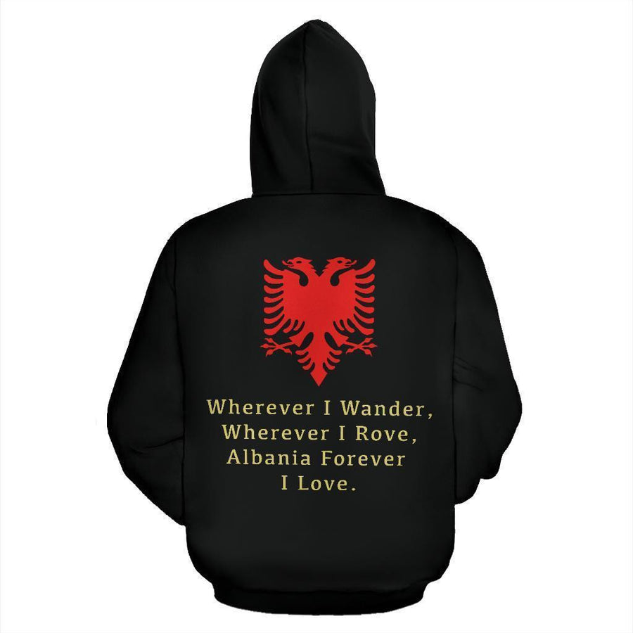 Albania Forever Hoodie NNK 1135-Apparel-NNK-Hoodie-S-Vibe Cosy™
