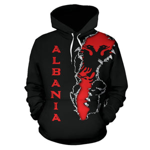 Albania Forever Hoodie NNK 1135-Apparel-NNK-Hoodie-S-Vibe Cosy™