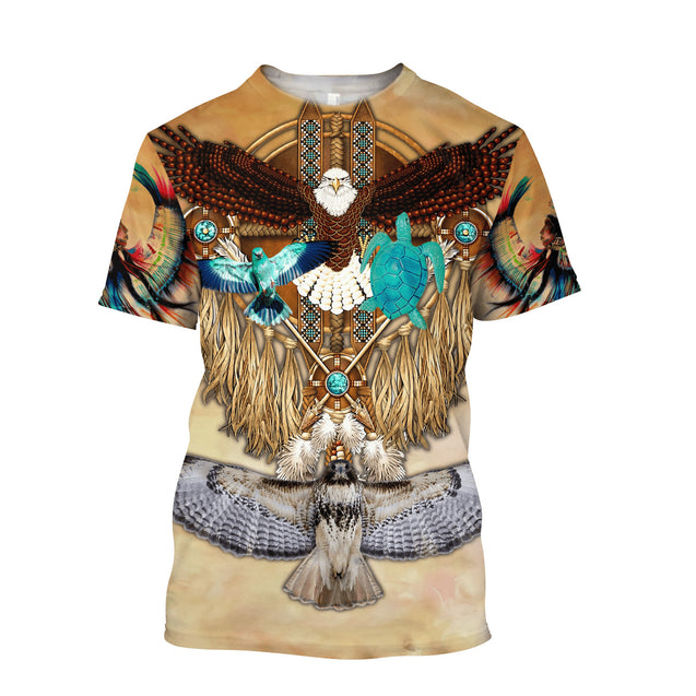 Native American 3D All Over Printed Unisex Shirts