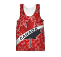 Canada All Over Print 3d all over printed maple leaf spider HHT10072015-Apparel-PL8386-Tank Top-S-Vibe Cosy™