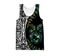 Maori paua shell 3d all over printed shirt and short for man and women HHT21072003-Apparel-PL8386-Tank top-S-Vibe Cosy™