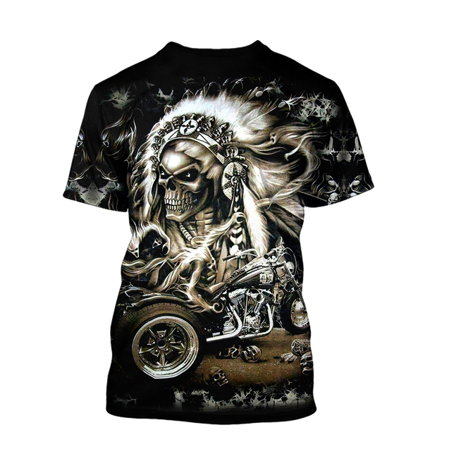 Skull Motorbike Boomber Jacket 3D All Over Printed Shirts For Men HHT21072006-LAM-Apparel-LAM-Sweatshirts-S-Vibe Cosy™