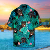 Rottweiler Hibiscus Tropical Hawaii Shirt HAC240703-Apparel-HG-HAWAII SHIRT-S-Vibe Cosy™