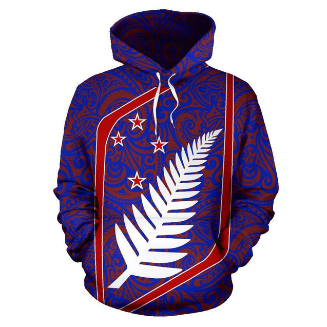 Aotearoa Hoodie Diamond Style PL-Apparel-PL8386-Hoodie-S-Vibe Cosy™