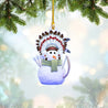 Native American Custom SHAPED ORNAMENT