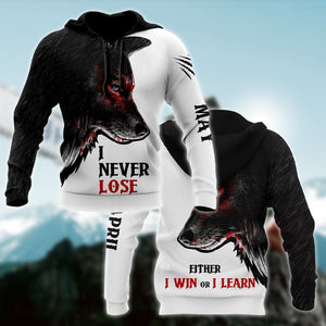 Wolf - May Guy Never Lose 3D All Over Printed Unisex Shirts