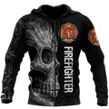 Crazy Skull Firefighter Hoodie For Men And Women DQB08282003-TQH