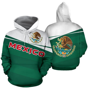 Mexico Coat Of Arms Hoodie - Vivian Style-Apparel-HP Arts-Hoodie-S-Vibe Cosy™