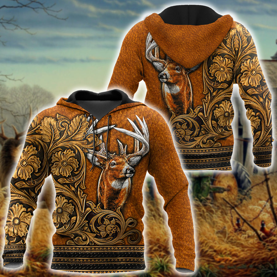 Love Deer 3D All Over Printed Shirts For Men And Woman