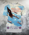American Air Force Shirts-Apparel-HP Arts-T-Shirt-S-Vibe Cosy™