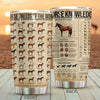 Horse Knowledge Stainless Steel Tumbler TA031811-TA-Vibe Cosy™